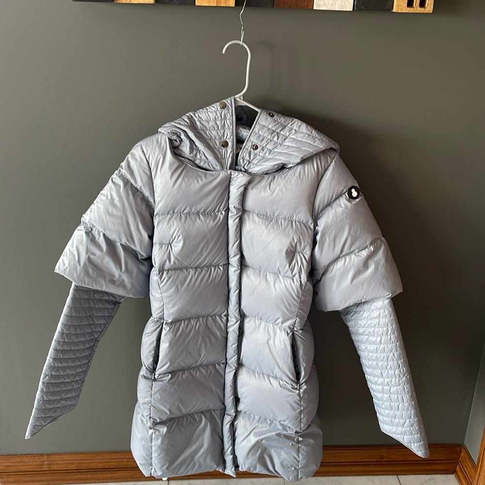 🆕SNOWMAN NEW YORK Convertible Puffer Coat sz S